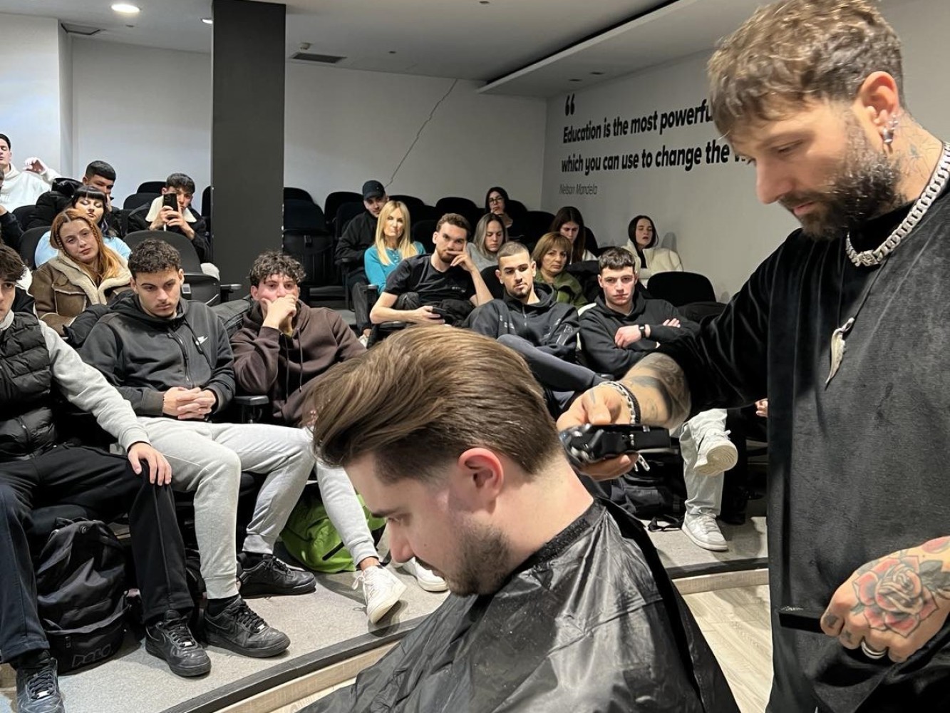 Barbering seminar από τον Παναγιώτη Μετανάστη