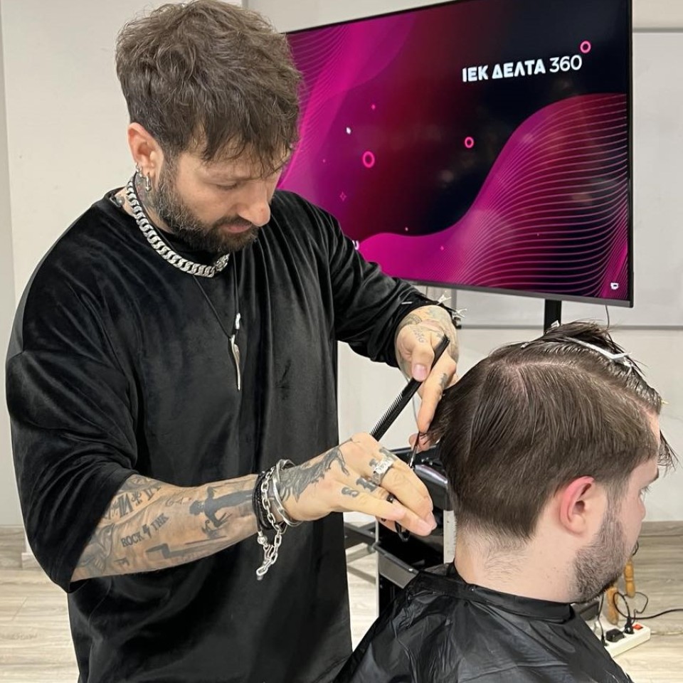 Barbering seminar από τον Παναγιώτη Μετανάστη